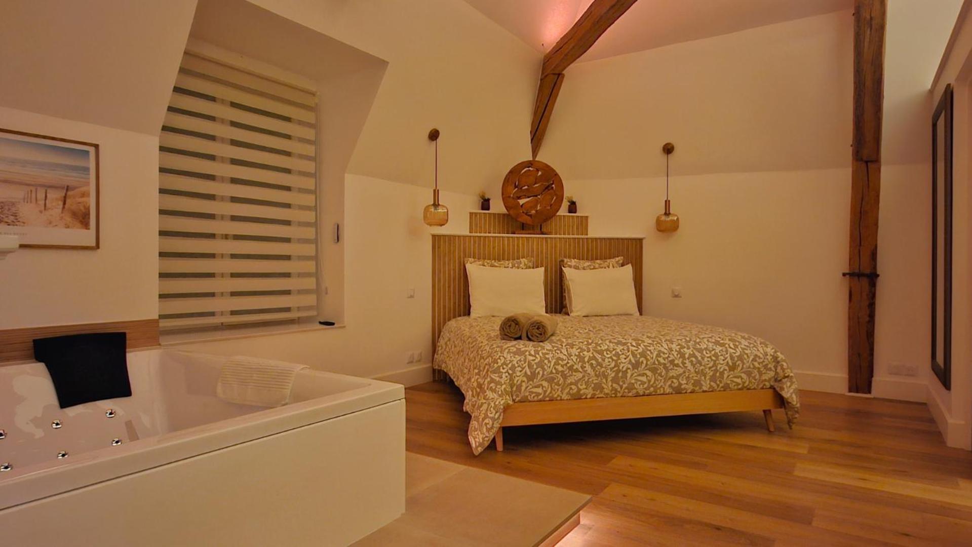 La Suite Nature Jacuzzi Au Coeur Du Chateau De Boissettes Exterior photo